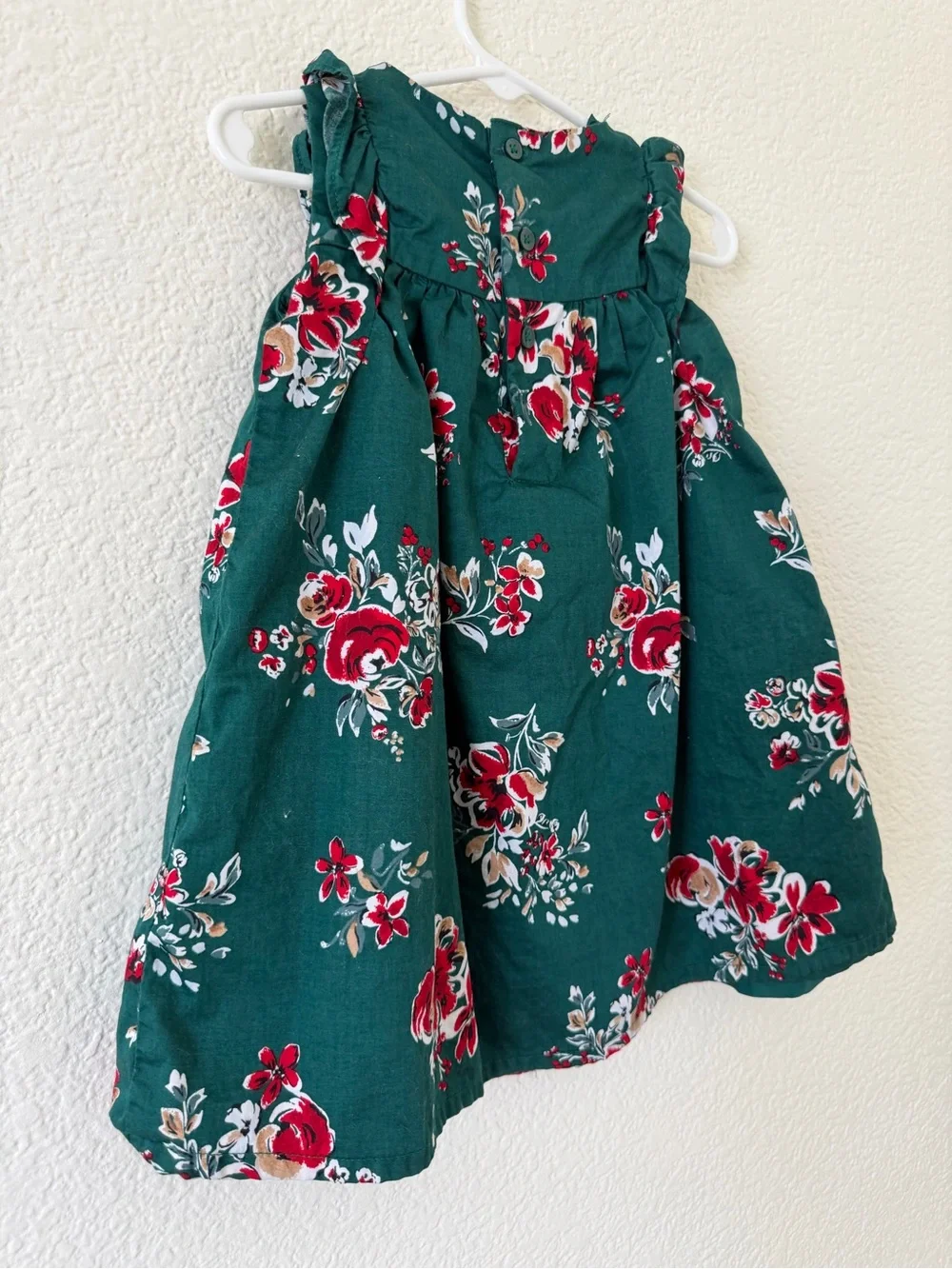 Green Floral Dress